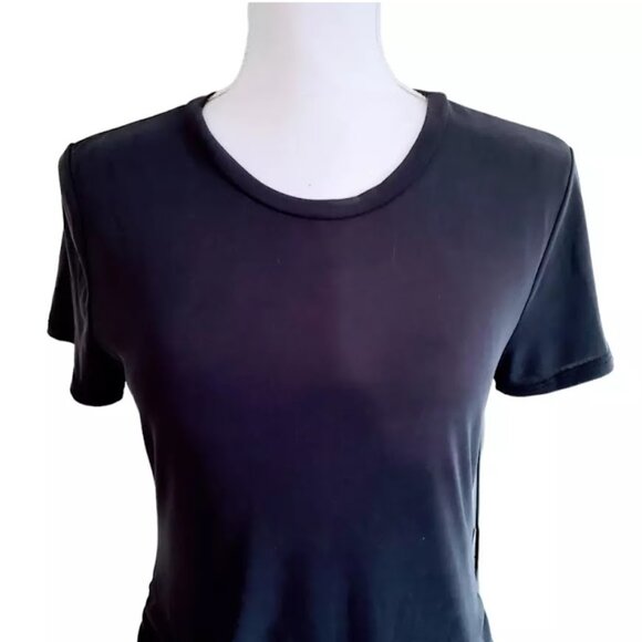 NWT URBAN OUTFITTERS Bodycon Dress, Dark Gray Modal Ruched Bohemian Casual, M - Picture 6 of 13